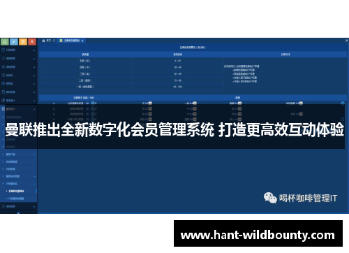 曼联推出全新数字化会员管理系统 打造更高效互动体验